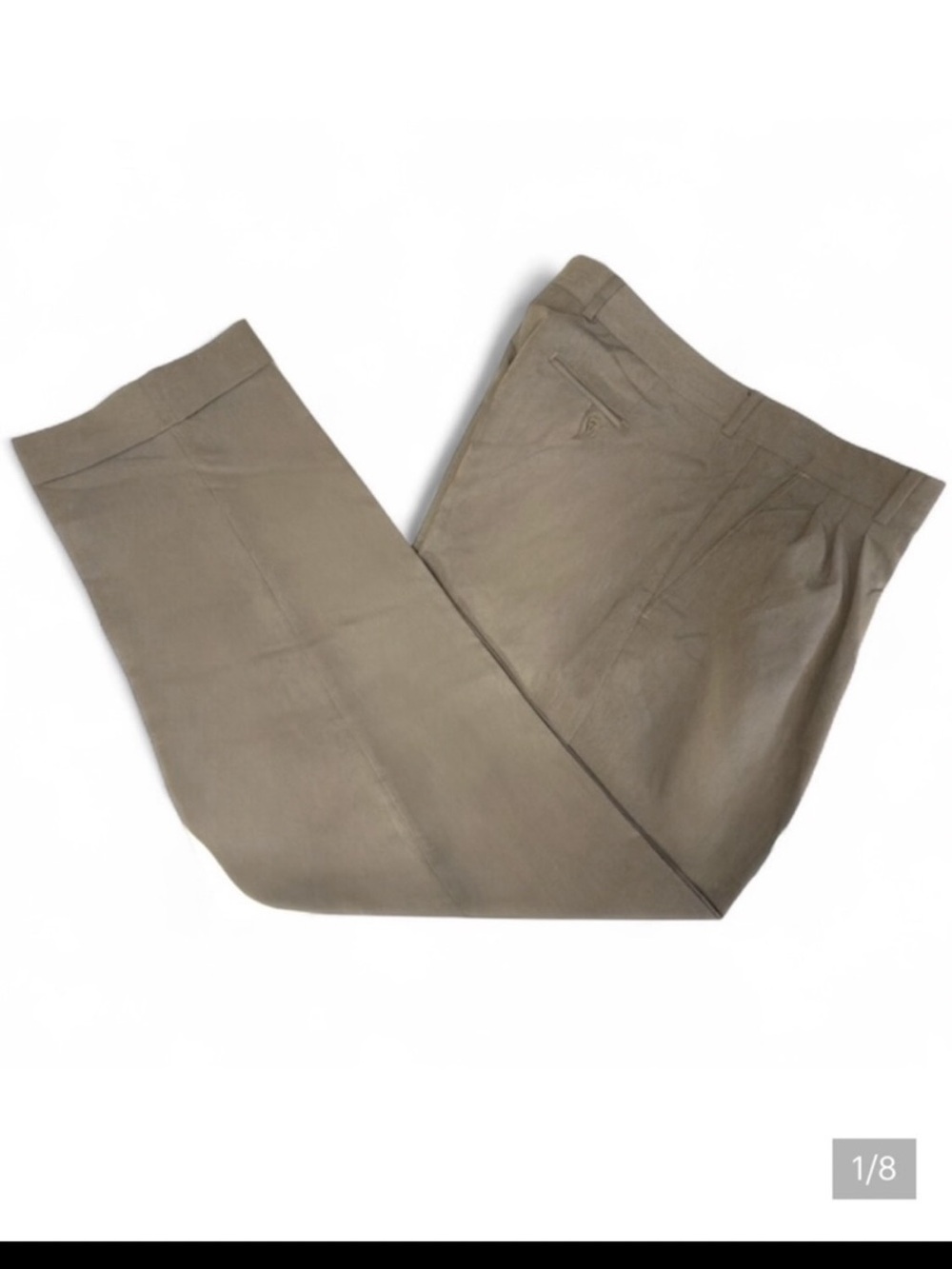 Bachrach brown cuffed dress pants Men’s waist size 34 | ag